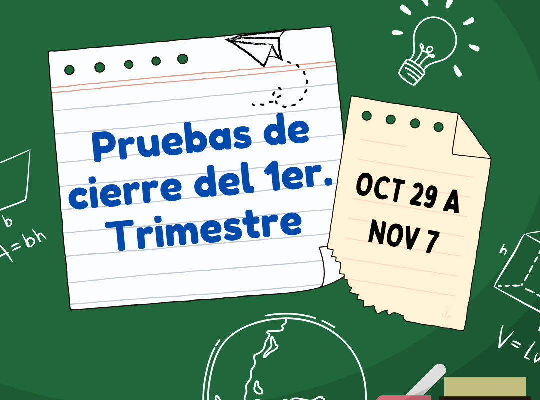 Pruebas de Cierre Primer Trimestre